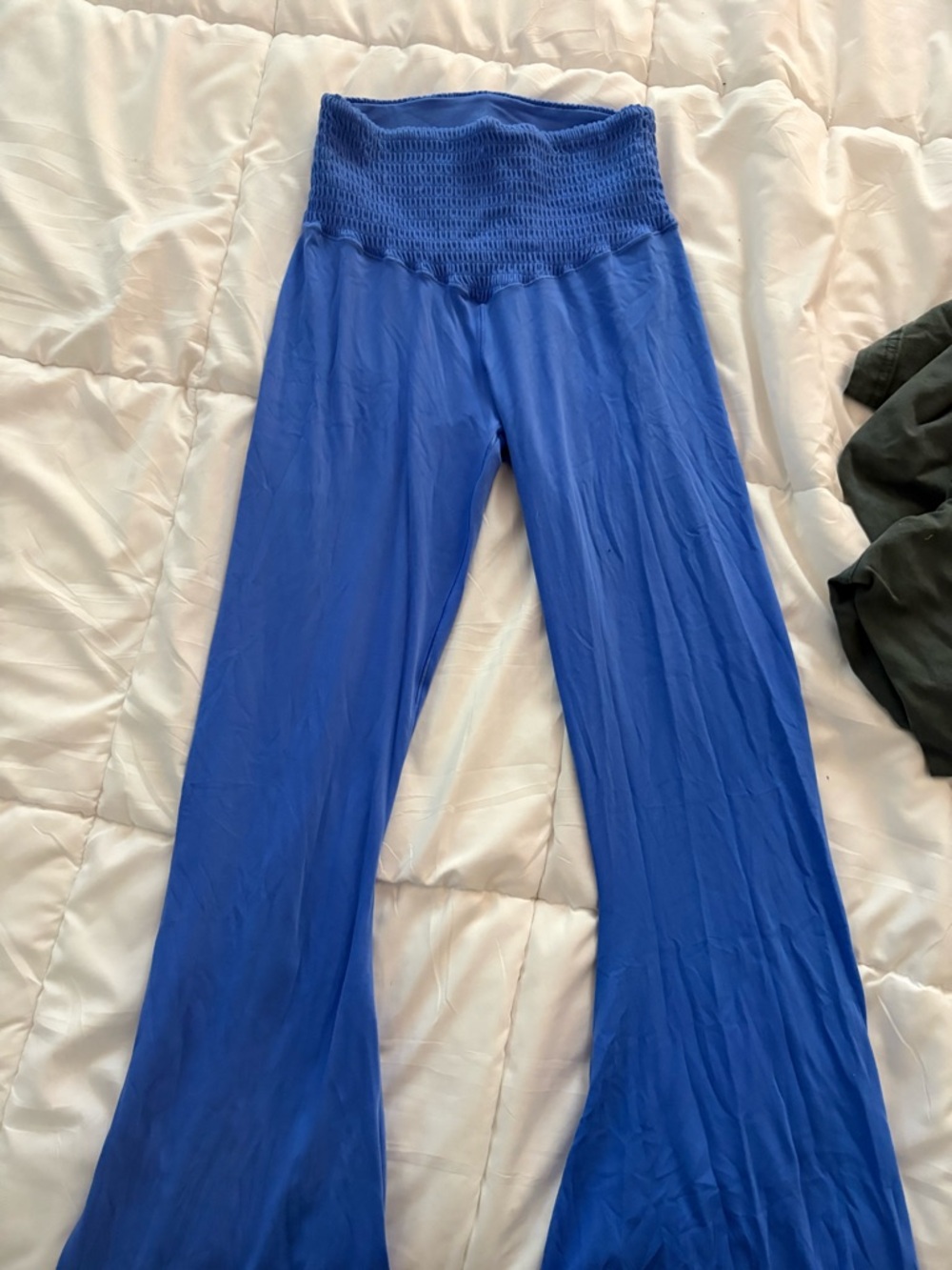 aerie Royal Blue Wide-Leg Yoga Pants